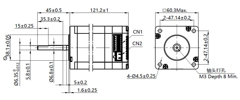 ISC60 Integrated Stepper servo Motor ISC60 Integrated Stepper servo Motor