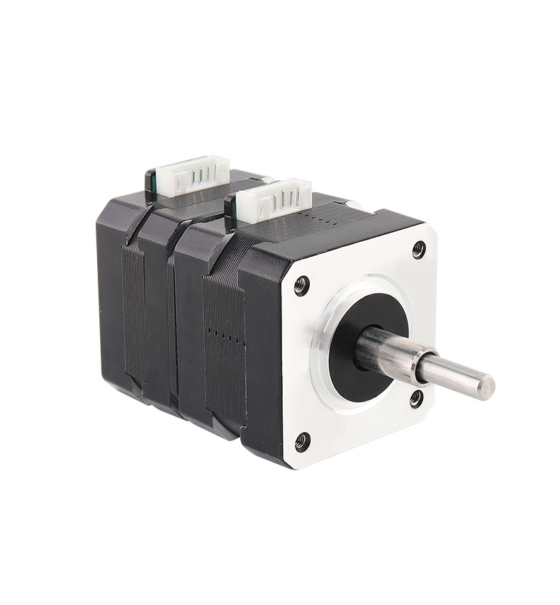 What are the differences between the HS, HM, and H3P stepper motors by LeanMotor?