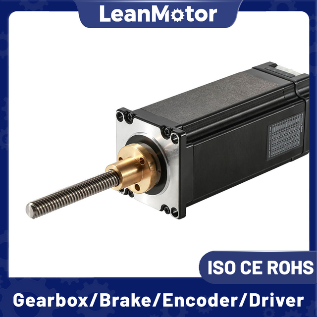 Integrated External T-type Linear Stepper Motor