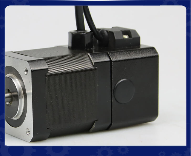 stepper motor with brake