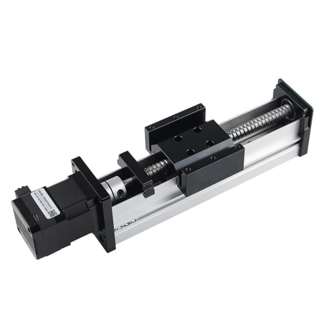 linear stepper motor with built in driver