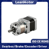 LeanMotor Nema 17 High Precision Planetary Geared Stepper Motor 0.9 /1.8 Degree 4 Wires / 6 Wires