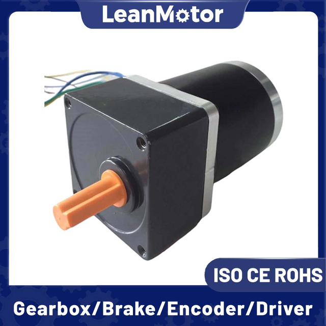 80BLS Spur Geared BLDC Motor