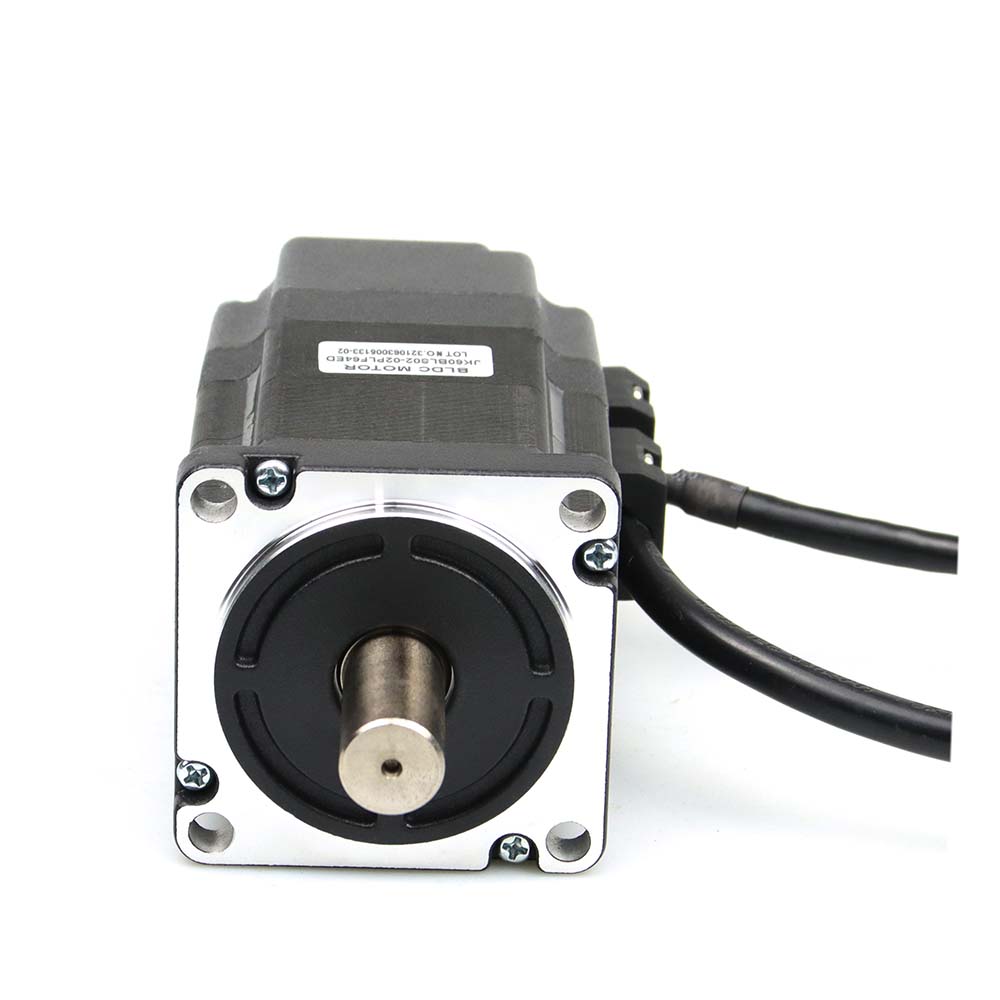 LeanMotor Nema 24 60BLS Square Head Brushless BLDC Dc Servo Motor With 1000PPR Encoder 60x60mm 3 Phase 