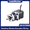 Leanmotor Nema 17 Common Planetary Geared Stepper Motor 0.9 / 1.8 Degree 4 Wires / 6 Wires