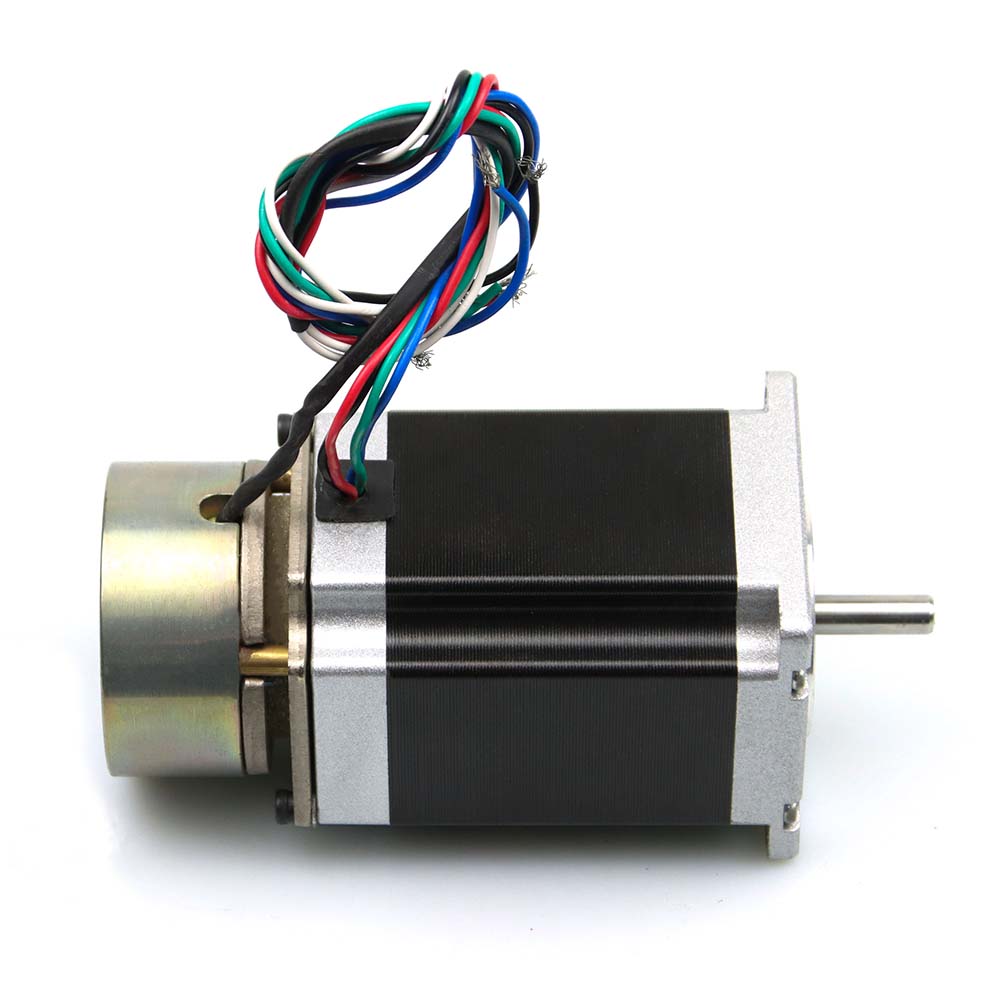 nema-24 stepper motor with brake
