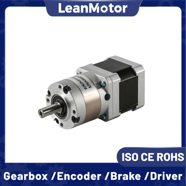 geared stepper motor