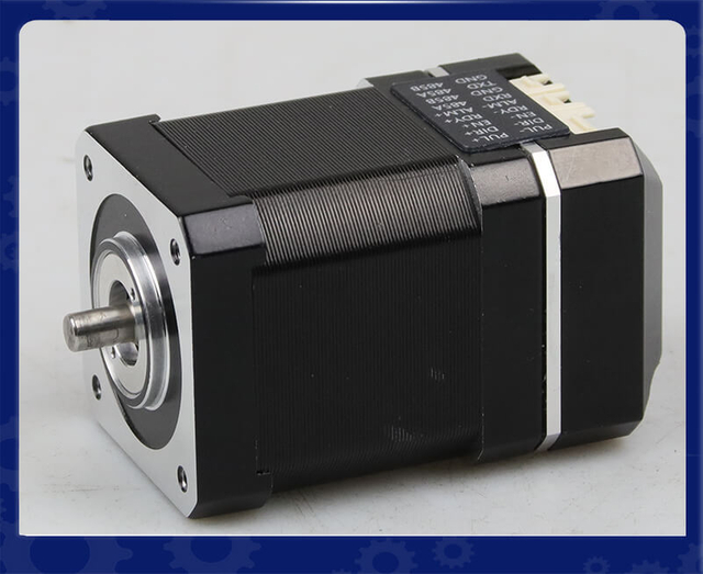 Integrated stepper motor