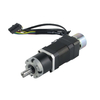 LeanMotor Nema 17 42BL Round Head Brushless BLDC DC Motor With Brake 42x42mm 3 Phase 