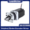 Leanmotor Nema 23 Common Planetary Geared Stepper Motor 0.9 Or 1.8 Degree 57x57mm 4 Wires/ 6 Wires