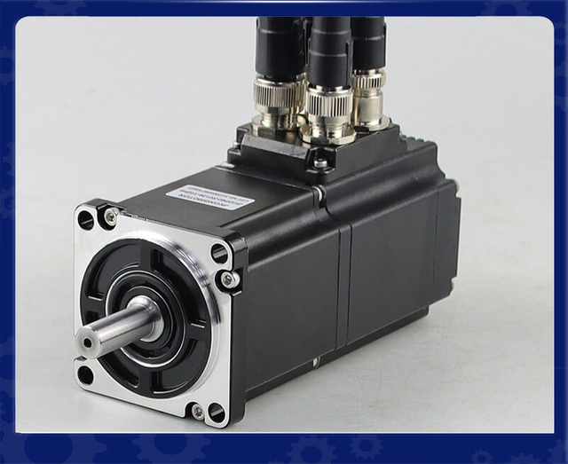 Integrated servo motor