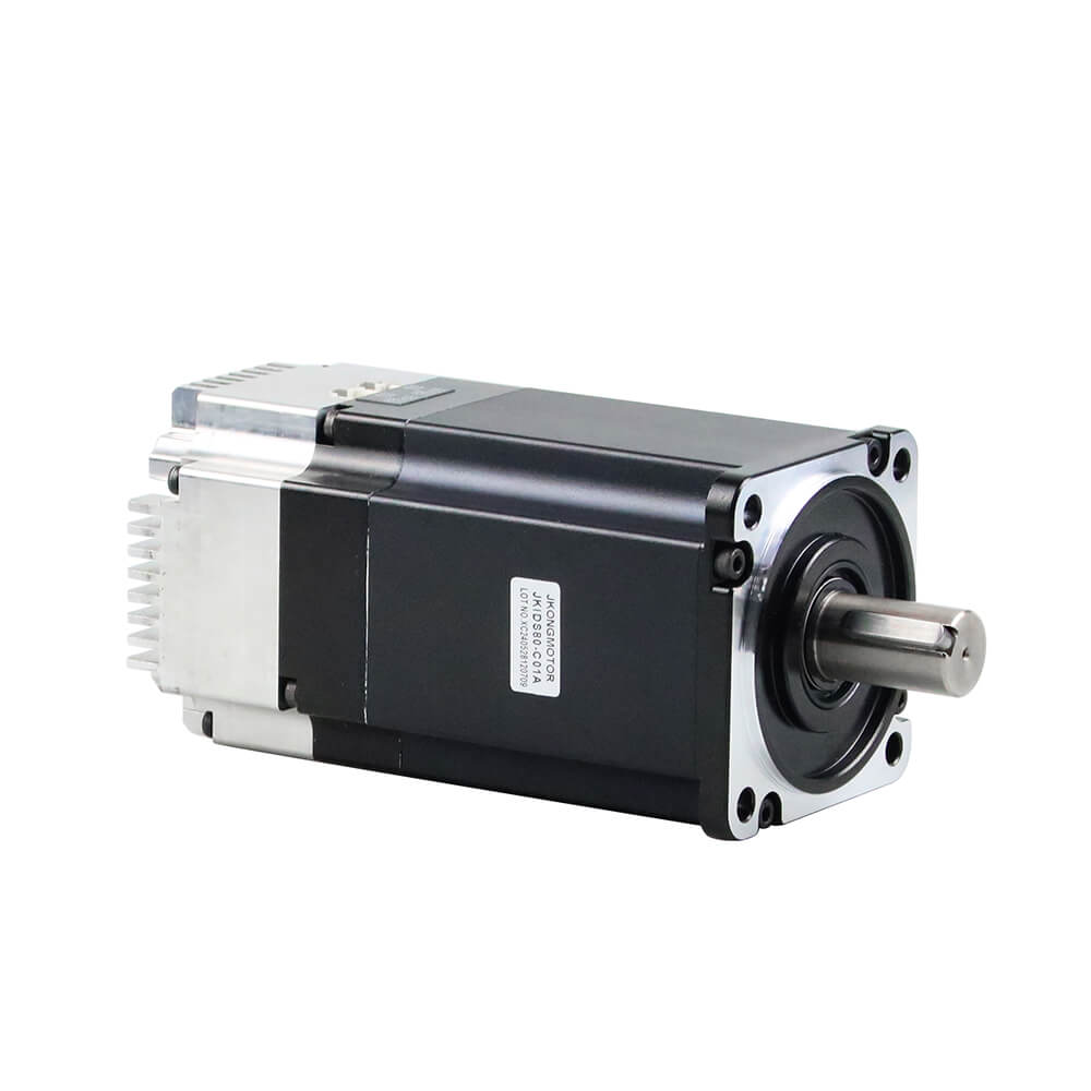 LMIDS80 Integrated Brushless Dc Servo Motor 80x80mm Pulse / RS485 / CANopen Control with Integrated Driver 
