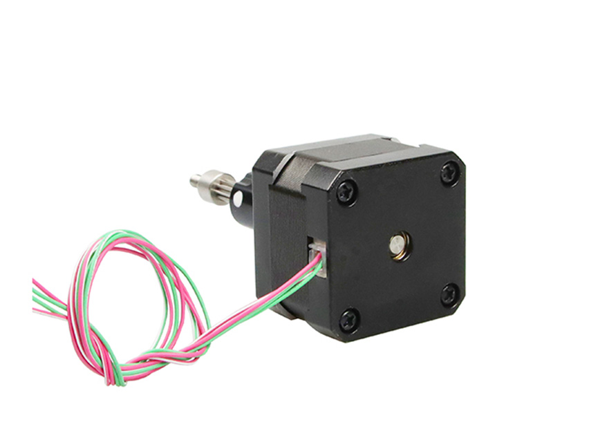 captive linear stepper motor