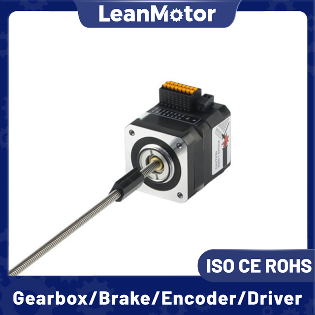 integrated linear servo stepper motor
